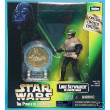 Luke Skywalker in Endor Gear 1998 Minted Coin   